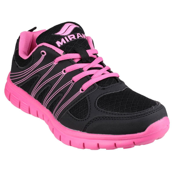 Ladies Milos Lightweight Lace Up Trainers