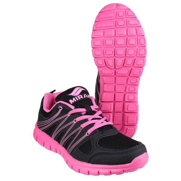 Ladies Milos Lightweight Lace Up Trainers