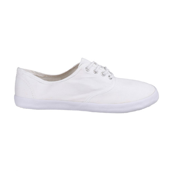 Mirak GB White PE Plimsolls Large
