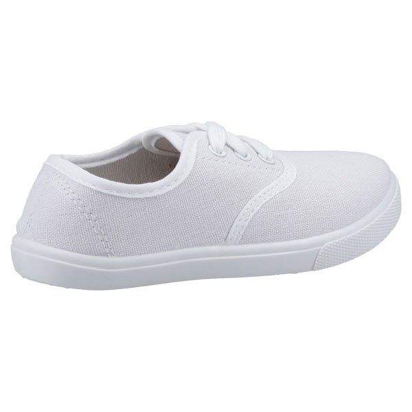 Mirak Small Fit Classic White Plimsolls