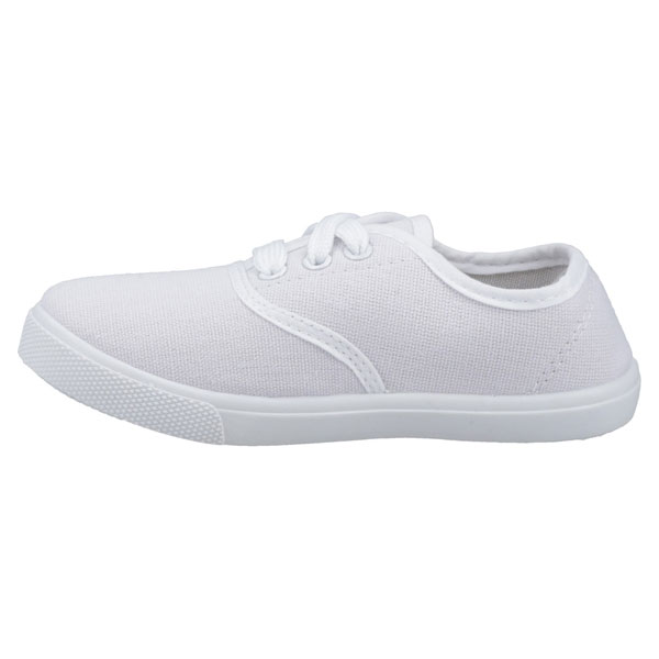 Mirak Small Fit Classic White Plimsolls