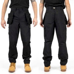 Nexus Black Holster Multi-Pocket Utility Trousers