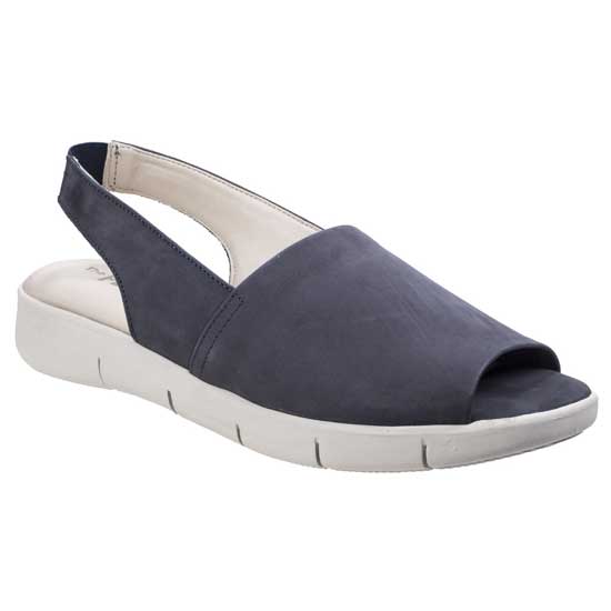 Nubuck Open Toe Sandal by Easy Row