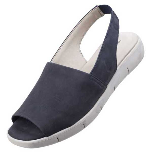Nubuck Open Toe Sandal by Easy Row