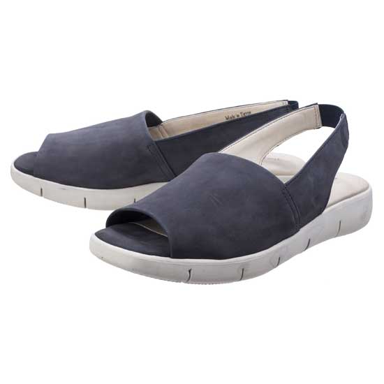 Nubuck Open Toe Sandal by Easy Row