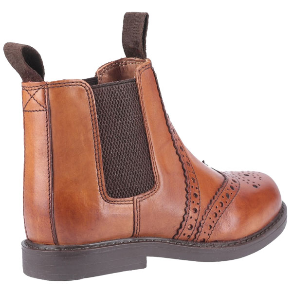 Nympsfield Pull-On Brogue Boots