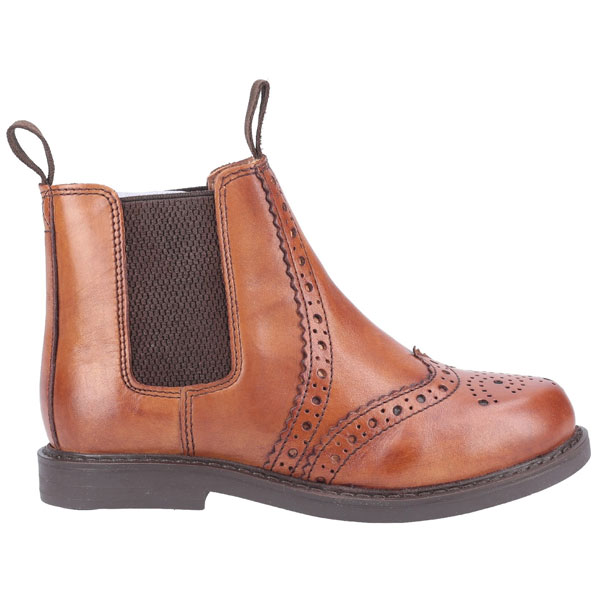 Nympsfield Pull-On Brogue Boots