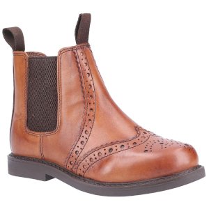 Nympsfield Pull-On Brogue Boots