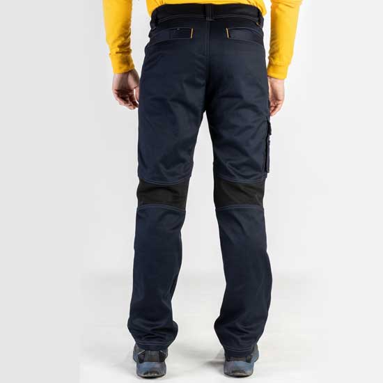 Operator Flex Waist Gusset Trouser Navy