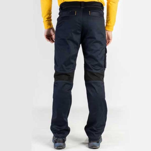 Operator Flex Waist Gusset Trouser Navy