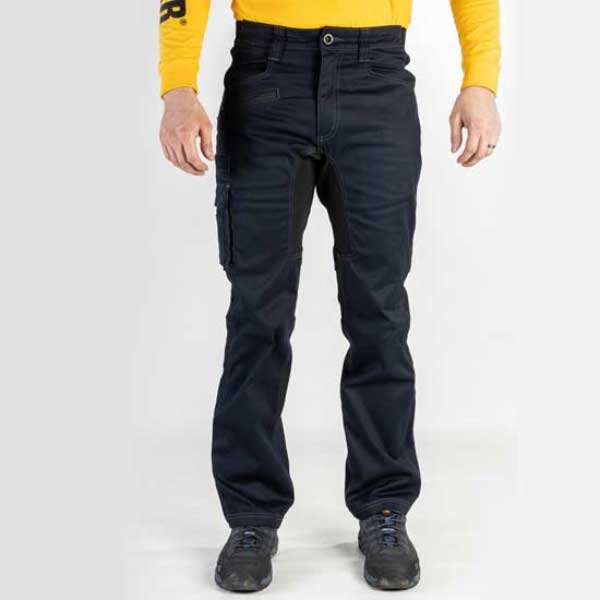 Operator Flex Waist Gusset Trouser Navy