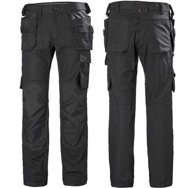 Oxford Men's Black Secure Pocket Site Trousers