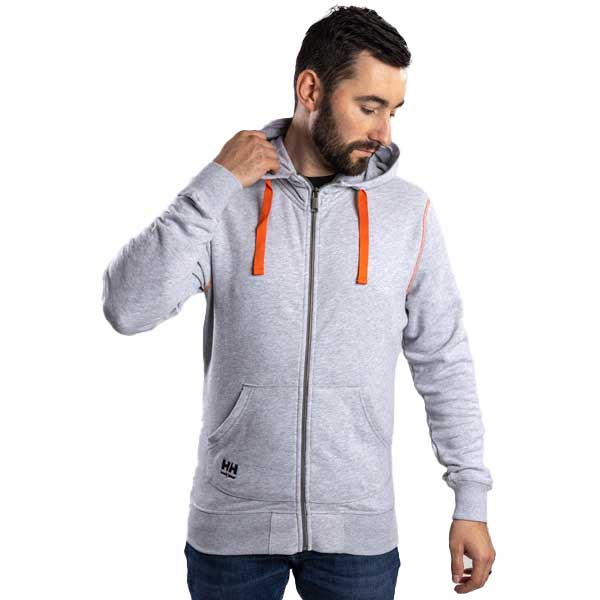 Oxford Zip Hoodie
