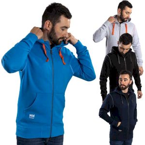 Oxford Zip Hoodie