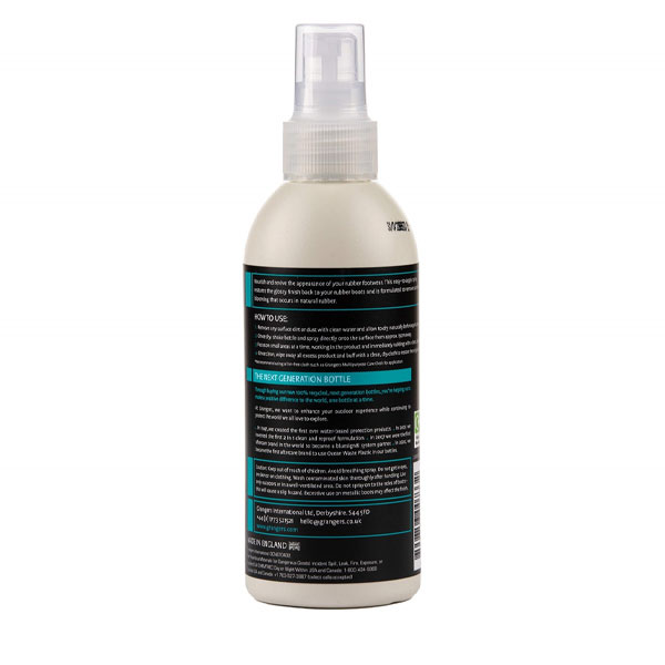 PCR Rubber Footwear Shine Spray