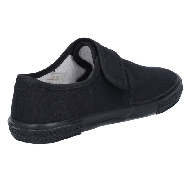 Touch Fastening School Plimsolls