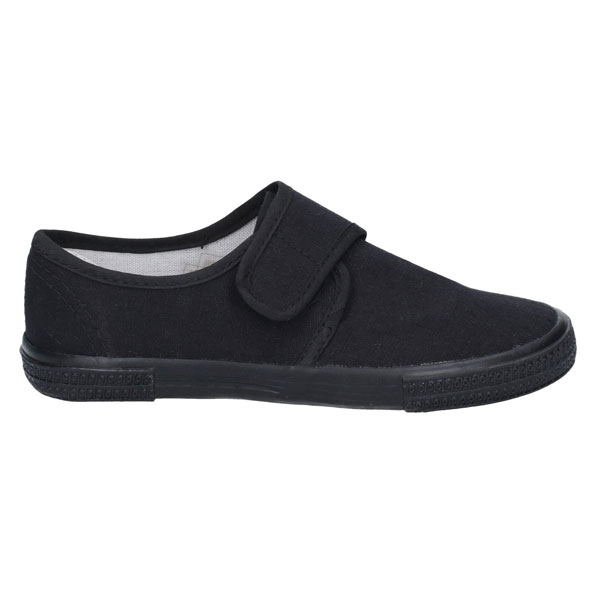 Children’s Canvas Plimsolls with Touch Fastening