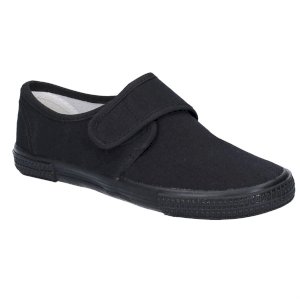 Touch Fastening School Plimsolls