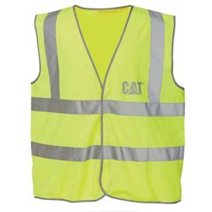 Printed High Visibility Work Vest