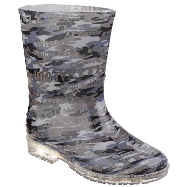 PVC Jnr Slip-Resistant Wellies