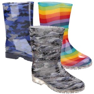 PVC Jnr Slip-Resistant Wellies
