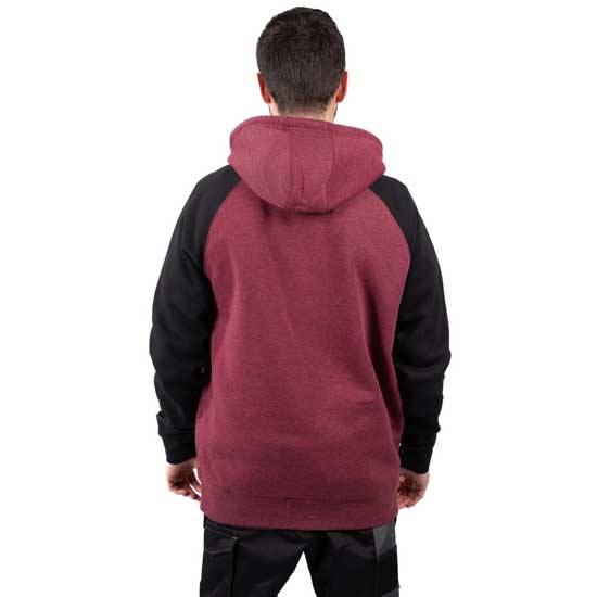 Raglan Hooded Sweatshirt With Chest Logo