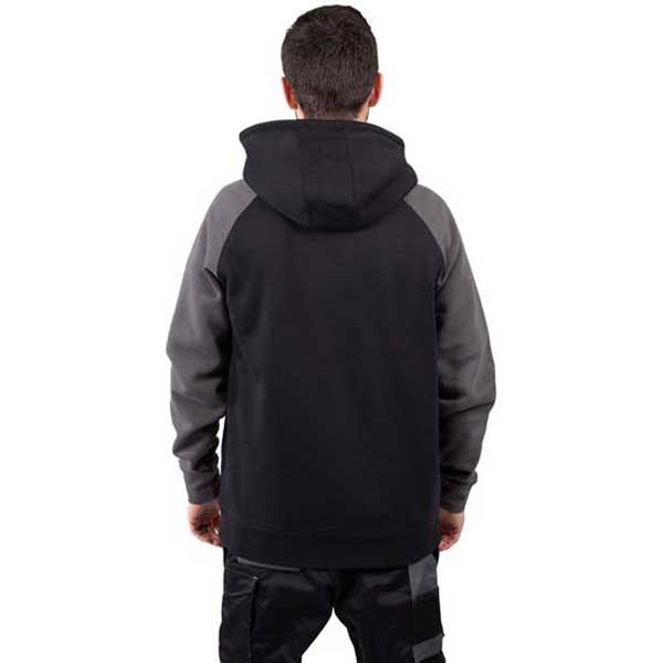 Raglan Hooded Sweatshirt With Chest Logo