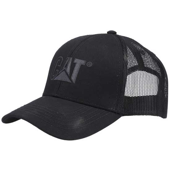 Sporty Snapback Cap with Mesh and Logo