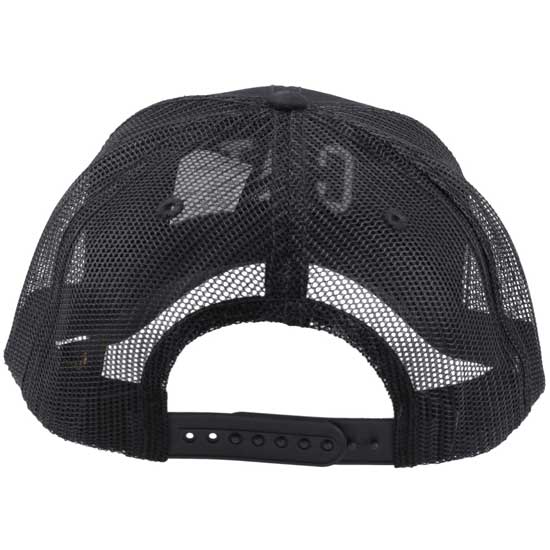 Sporty Snapback Cap with Mesh and Logo