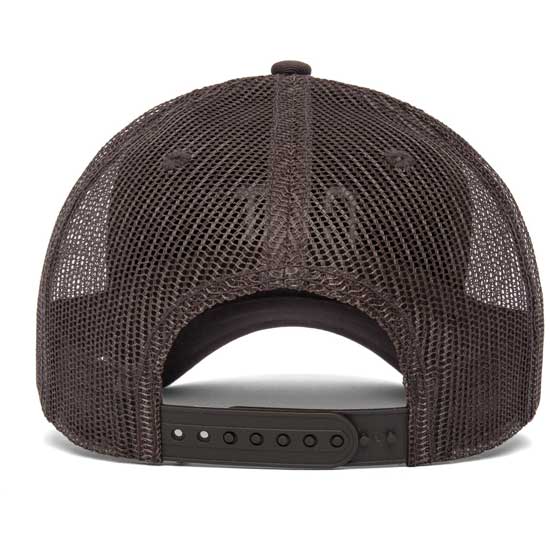 Sporty Snapback Cap with Mesh and Logo