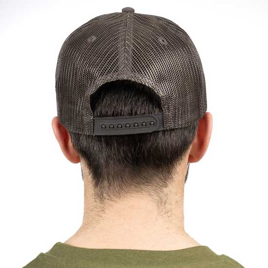Sporty Snapback Cap with Mesh and Logo