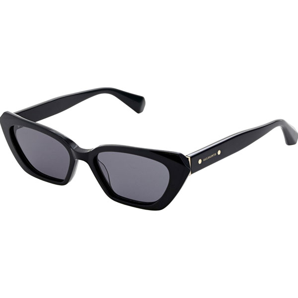 Rei Bold Black Cat Eye Sunglasses