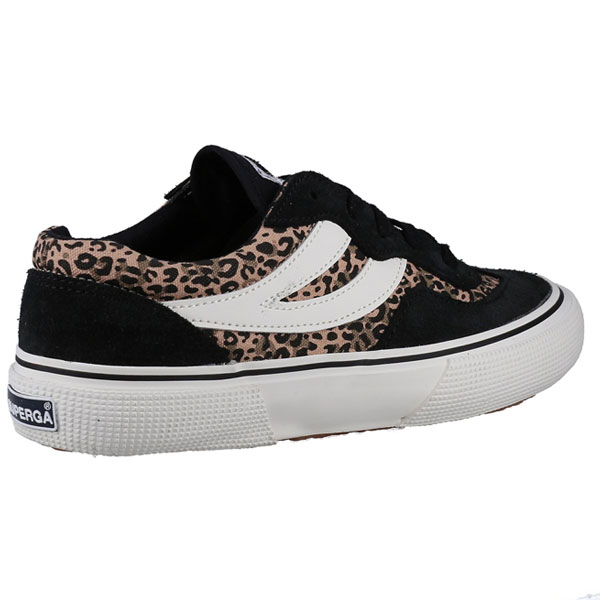 Revolley Bold Leopard Lace-Up Sneaker