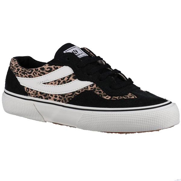 Revolley Bold Leopard Lace-Up Sneaker