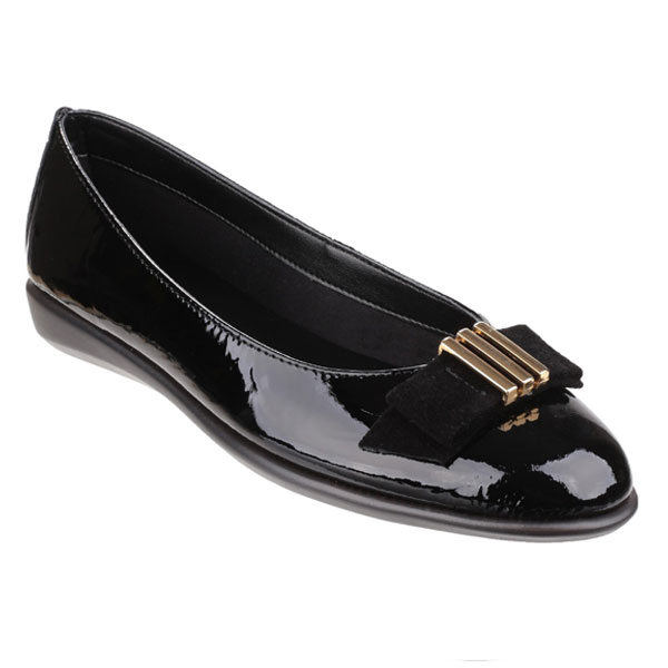 Rise A Bow Lapo Elegant Bow Leather Pumps