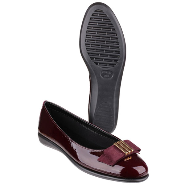 Rise A Bow Lapo Elegant Bow Leather Pumps