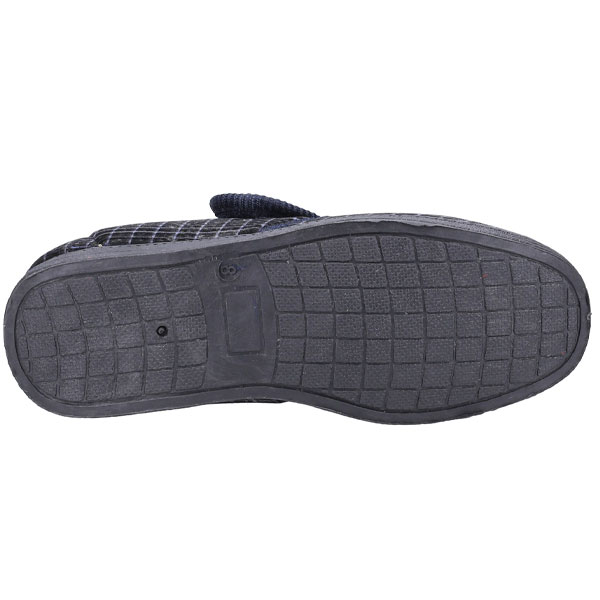 Sam Wide Fit Touch Slipper