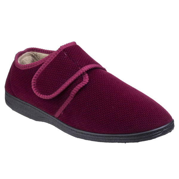 Sam Wide Fit Touch Slipper