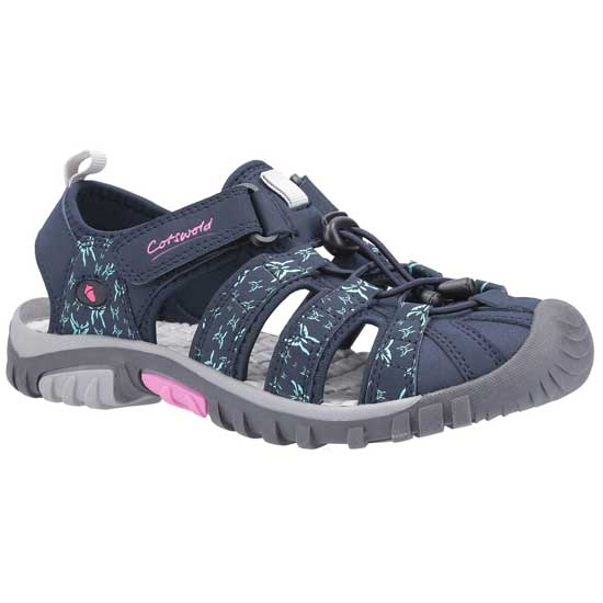 Sandhurst Easy Fasten Open Toe Sandal
