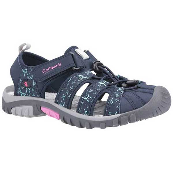 Sandhurst Easy Fasten Open Toe Sandal