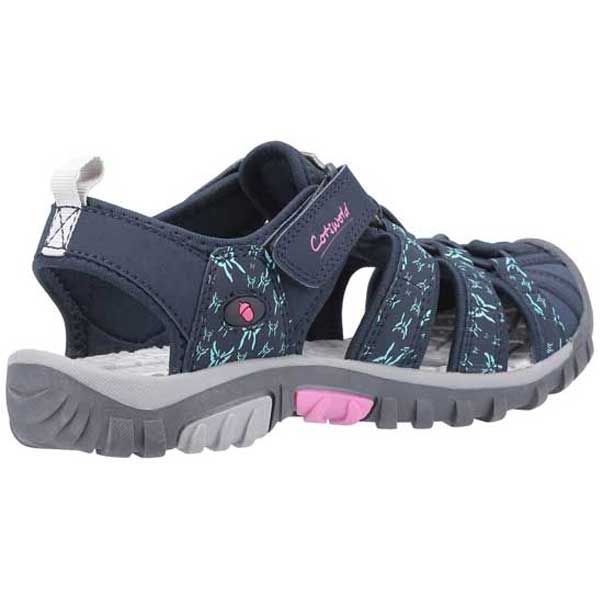 Sandhurst Easy Fasten Open Toe Sandal