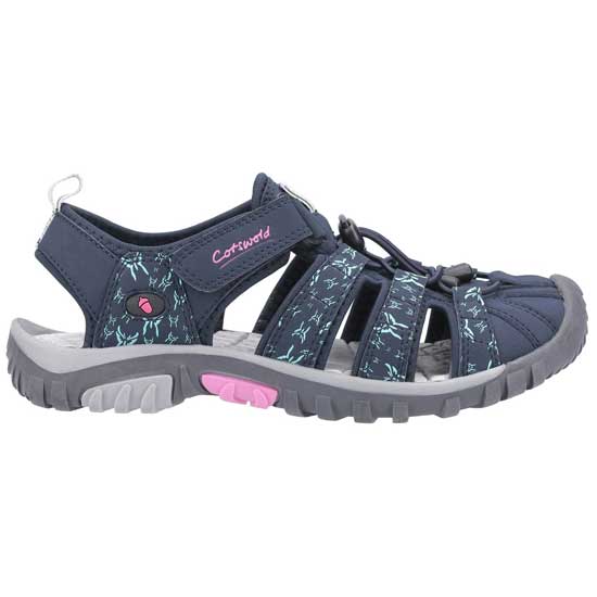Sandhurst Easy Fasten Open Toe Sandal
