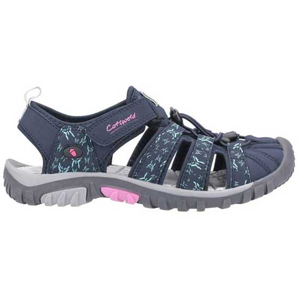 Sandhurst Easy Fasten Open Toe Sandal