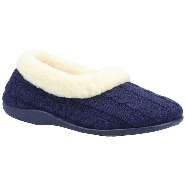 Sarina Warm Lined Comfy Slippers