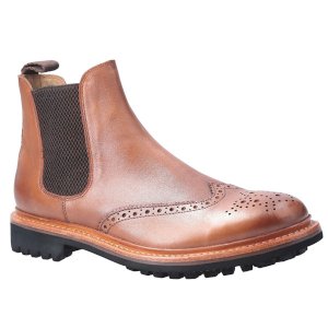 Siddington Boot – Heritage Leather Boot with Commando Sole