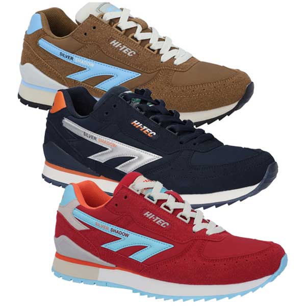 Silver Shadow Durable Traction Running Trainers