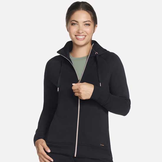 Skechluxe Elevate Lightweight Full Zip Hooded Jacket