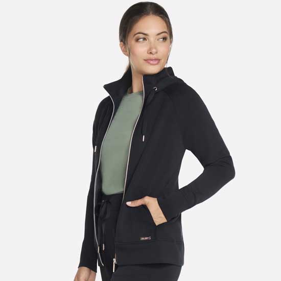 Skechluxe Elevate Lightweight Full Zip Hooded Jacket