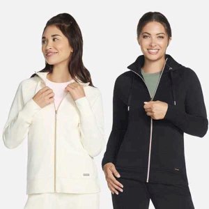 Skechluxe Elevate Lightweight Full Zip Hooded Jacket