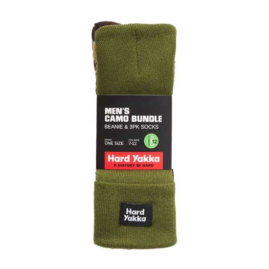 Essential Camo Sock and Beanie